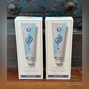 SOLD Lano Lanolin Minty Foot & Leg Balm Cream Body Butter Lanolips Moisturizer